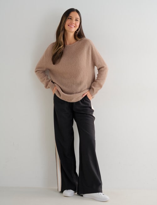 Whistle Fluffy Jumper, Natural product photo View 03 L