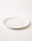 Stevens Amara Dinner Plate, 27cm, White Speckle product photo