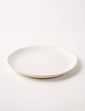 Stevens Amara Dinner Plate, 27cm, White Speckle product photo