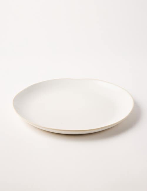 Stevens Amara Dinner Plate, 27cm, White Speckle product photo