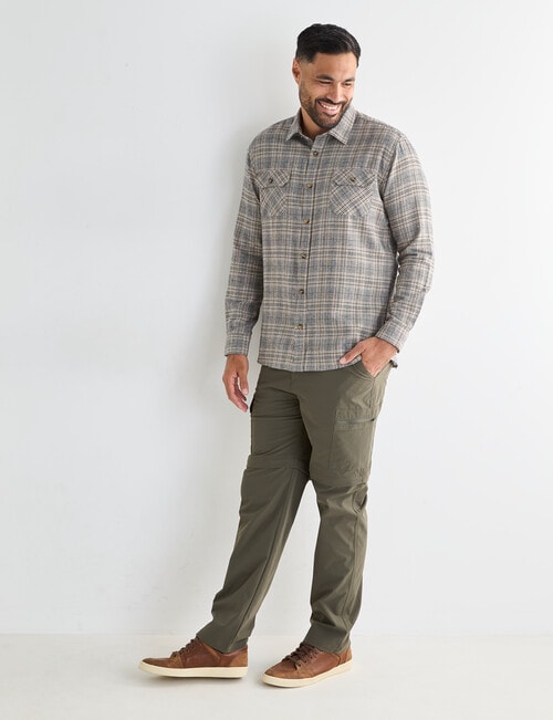 Kauri Trail Nevis Long Sleeve Shirt, Multi product photo View 03 L