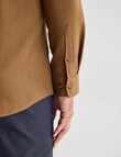 Kauri Trail Glen Long Sleeve Shirt, Tan product photo View 06 S
