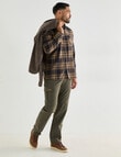 Kauri Trail Angus Long Sleeve Shirt, Brown product photo View 03 S