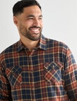 Kauri Trail Lyon Long Sleeve Shirt, Rust product photo