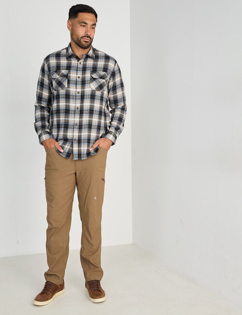 Kauri Trail Kerr Long Sleeve Shirt, Khaki product photo View 03 L