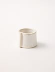 Stevens Amara Napkin Ring, White Speckle product photo