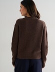Whistle Rib Cardigan, Chestnut product photo View 02 S