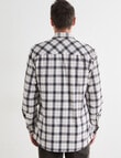 Chisel Flannel Long Sleeve Shirt, Natural product photo View 02 S