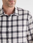 Chisel Flannel Long Sleeve Shirt, Natural product photo View 06 S