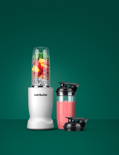 NutriBullet 1000 Watt Turbo Blender - White, NBT07400-1006AW product photo View 04 L