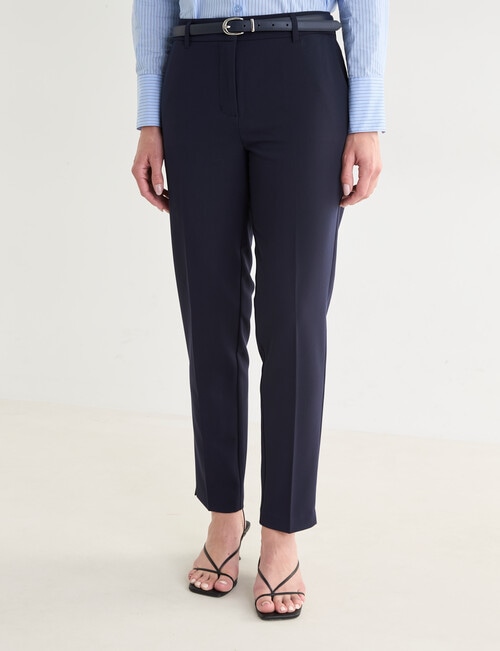 Oliver Black Two-Way-Stretch Tapered Pant, Midnight product photo