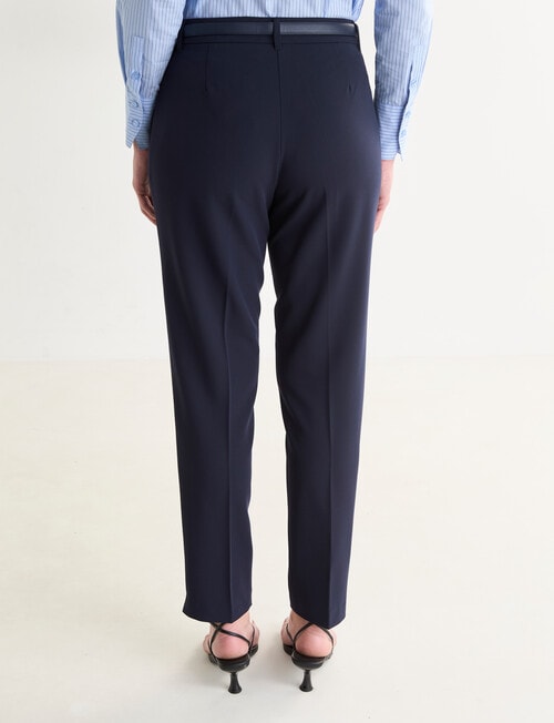 Oliver Black Two-Way-Stretch Tapered Pant, Midnight product photo View 02 L