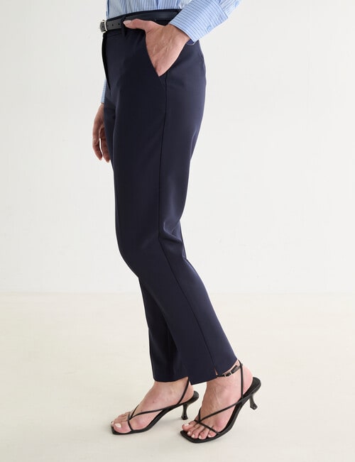 Oliver Black Two-Way-Stretch Tapered Pant, Midnight product photo View 06 L