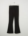 Switch Fleece Flare Legging, Black product photo