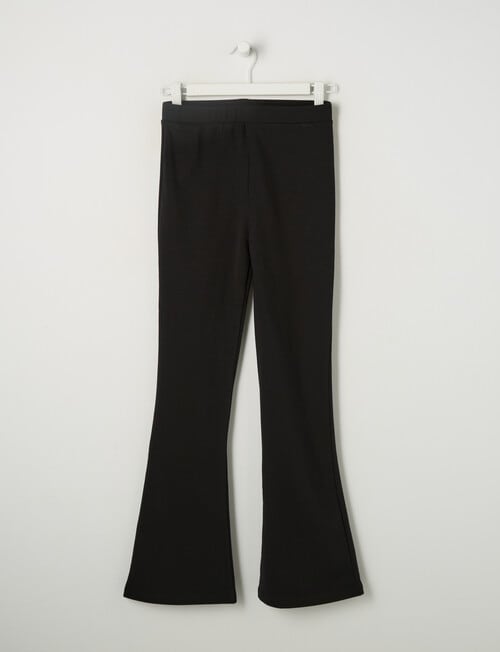 Switch Fleece Flare Legging, Black product photo