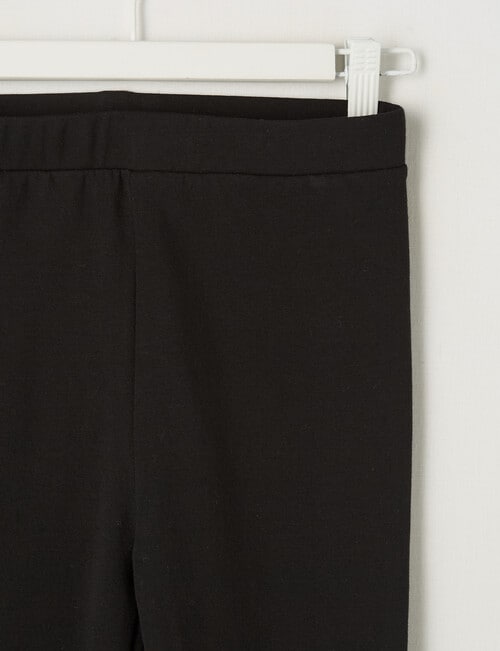 Switch Fleece Flare Legging, Black product photo View 02 L