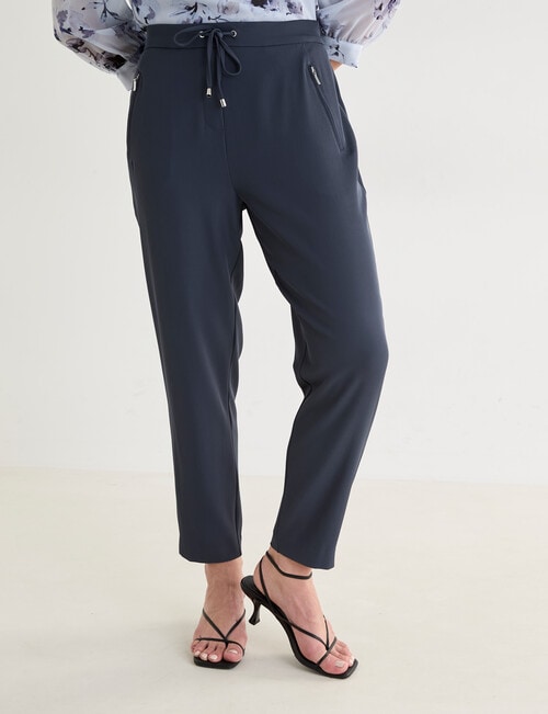 Oliver Black Jog Pant, Pewter product photo