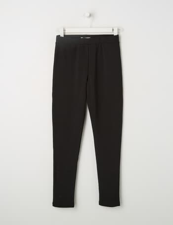 Switch Fleece Legging, Black product photo