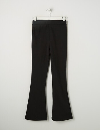 Switch Fleece Flare Legging, Black product photo