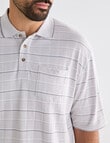 Logan Janos Short Sleeve Polo Shirt, Taupe product photo View 04 S