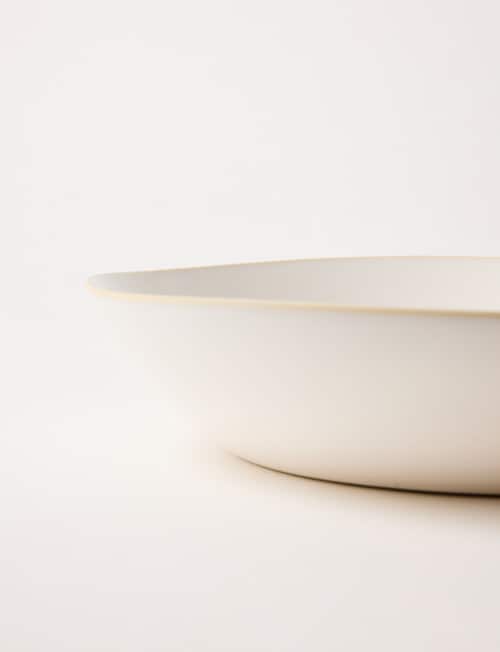 Stevens Amara Serve Bowl, 27.8cm, White Speckle product photo View 02 L