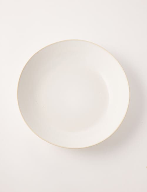 Stevens Amara Serve Bowl, 27.8cm, White Speckle product photo View 03 L