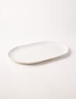 Stevens Amara Platter, 37cm, White Speckle product photo