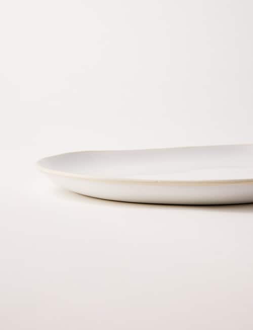 Stevens Amara Platter, 37cm, White Speckle product photo View 02 L