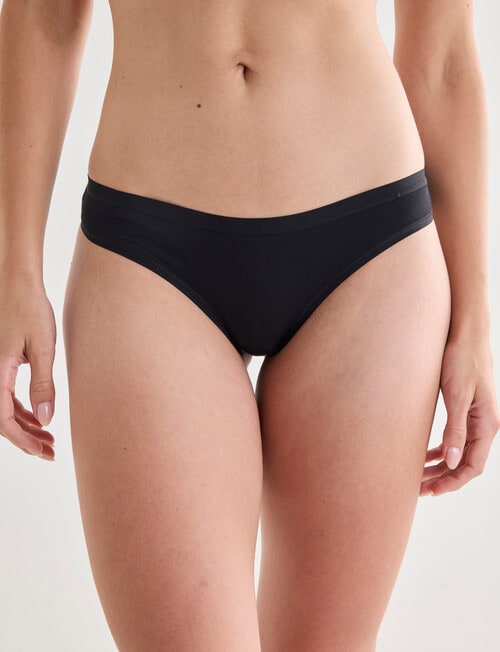Lyric Ashley G-String Brief, Black product photo