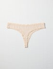 Lyric Ashley G-String Brief, Nude product photo View 02 S