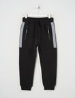 Mac & Ellie Side Panel Trackpant, Black product photo