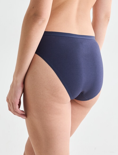 Lyric Ashley Hi Cut Brief, Indigo product photo View 02 L