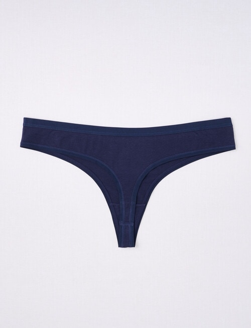 Lyric Ashley G-String Brief, Indigo product photo View 02 L