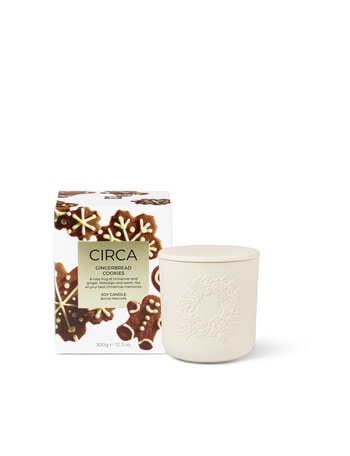 CIRCA Candle, Christmas, 300g, Gingerbread Cookies product photo