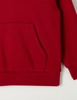 Mac & Ellie Good Vibes Oversize Hoodie, Red product photo View 03 S