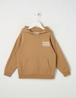 Mac & Ellie Good Vibes Oversize Hoodie, Tan product photo