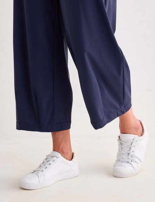 Ella J Barrel Leg Pant, Navy product photo View 04 L