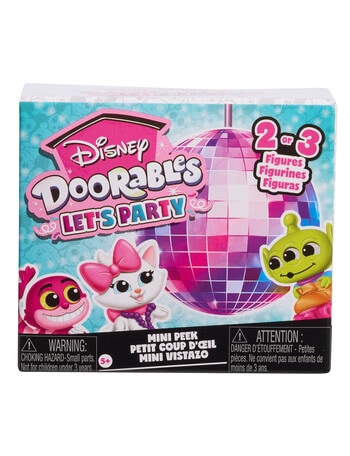 Disney Doorables Let's Party Mini Peek, Assorted product photo