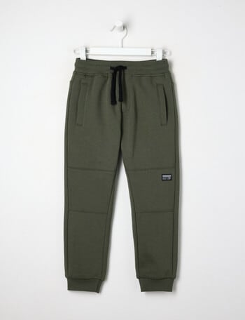 Mac & Ellie Knee Panel Trackpant, Khaki product photo