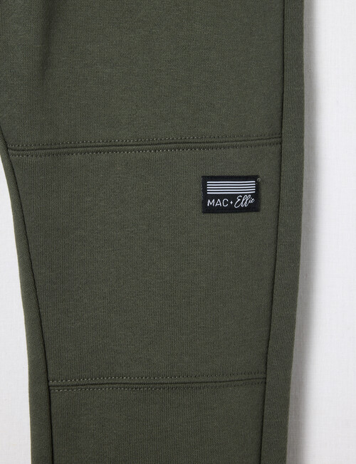 Mac & Ellie Knee Panel Trackpant, Khaki product photo View 04 L