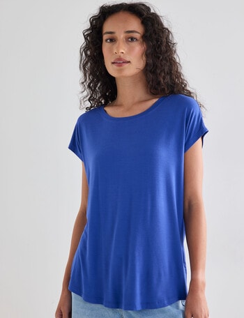 Bodycode Boxy Tee, Dazzling Blue product photo