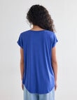 Bodycode Boxy Tee, Dazzling Blue product photo View 02 S