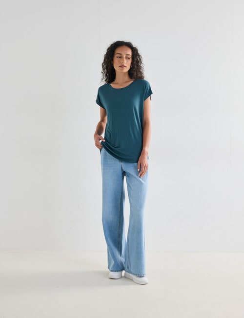 Bodycode Boxy Tee, Sea Pine product photo View 03 L