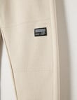 Mac & Ellie Knee Panel Trackpant, Stone product photo View 03 S