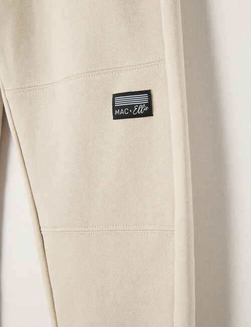 Mac & Ellie Knee Panel Trackpant, Stone product photo View 03 L