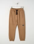 Mac & Ellie Knee Panel Trackpant, Tan product photo