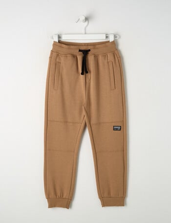 Mac & Ellie Knee Panel Trackpant, Tan product photo
