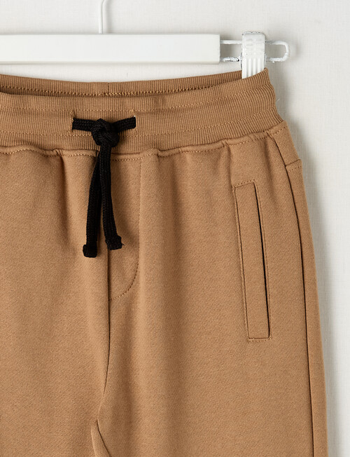 Mac & Ellie Knee Panel Trackpant, Tan product photo View 02 L