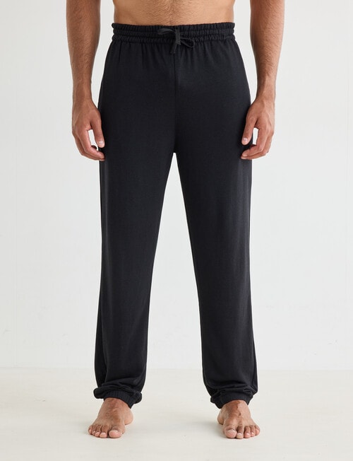 Mazzoni Viscose Rayon from Bamboo Sleep Pant, Black product photo