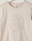 Mac & Ellie Deboss Jeep Long Sleeve Cuffed Tee, Stone product photo View 02 S